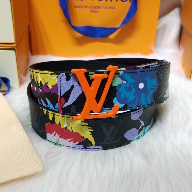 LV Belt 40mmX95-110CM 7D (536)